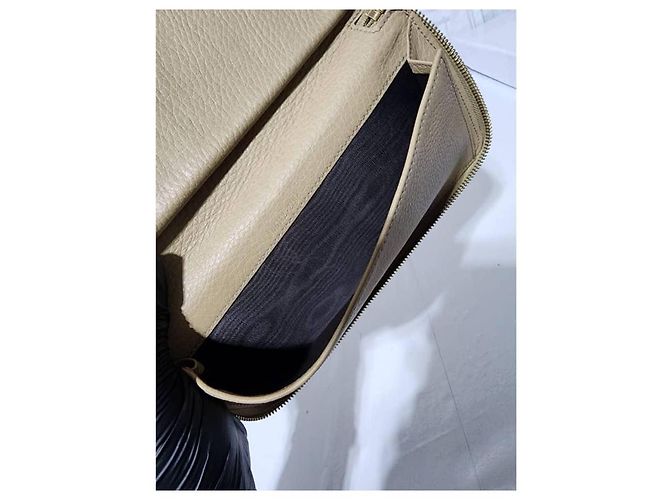 Cartera Continental Gucci Soho GG Logo Beige - vista 15