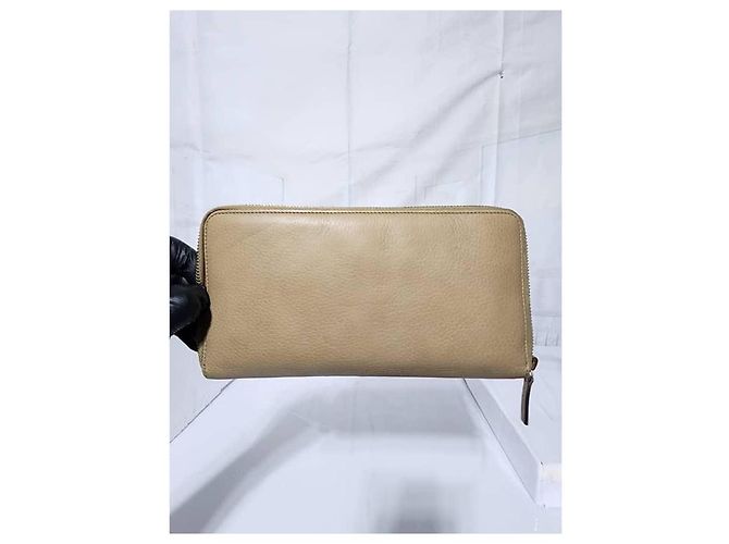 Cartera Continental Gucci Soho GG Logo Beige - vista 3