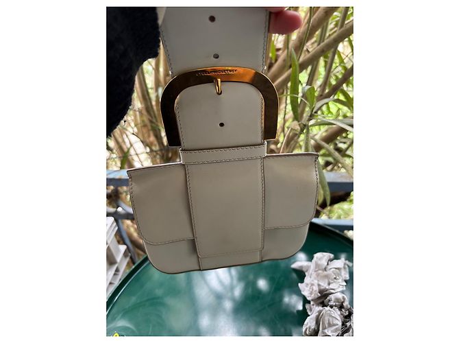 Stella Mc Cartney Borsa Stella McCartney Blu chiaro in pelle vegana - vista 13