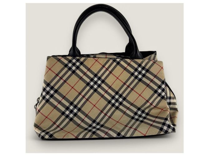 Burberry Blue Label Modell: Burberry Nova Check Blue Label beiger Tasche Farbe: Beige - Ansicht 11