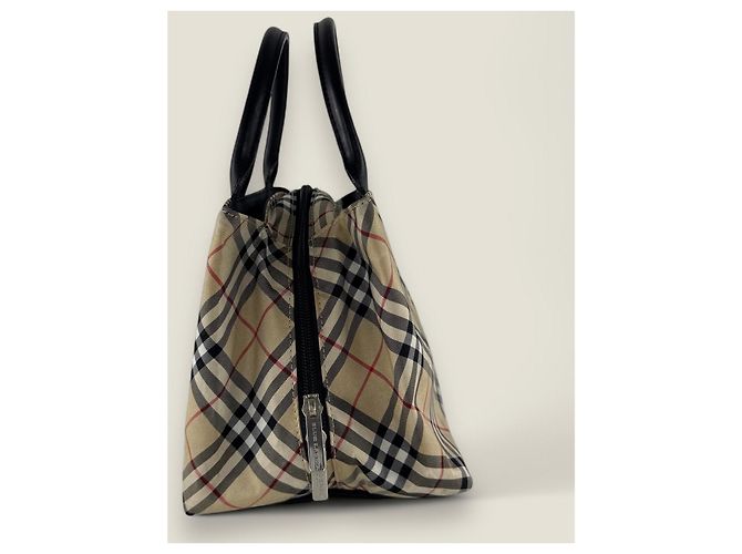 Burberry Blue Label Modell: Burberry Nova Check Blue Label beiger Tasche Farbe: Beige - Ansicht 16