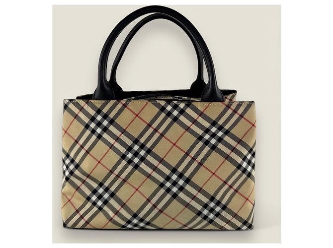 Burberry Blue Label Modell: Burberry Nova Check Blue Label beiger Tasche Farbe: Beige - Ansicht 17