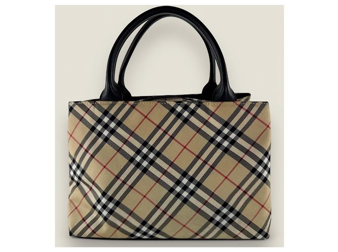Burberry Blue Label Modell: Burberry Nova Check Blue Label beiger Tasche Farbe: Beige - Ansicht 2
