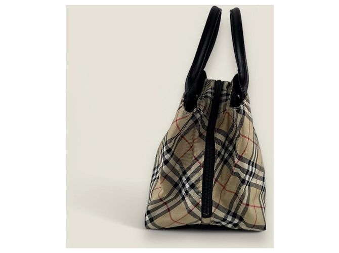 Burberry Blue Label Modell: Burberry Nova Check Blue Label beiger Tasche Farbe: Beige - Ansicht 4