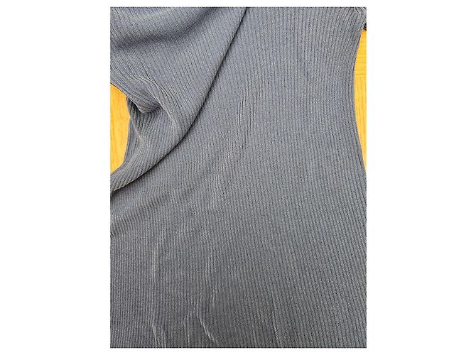 Top Gucci de seda azul - vista 4