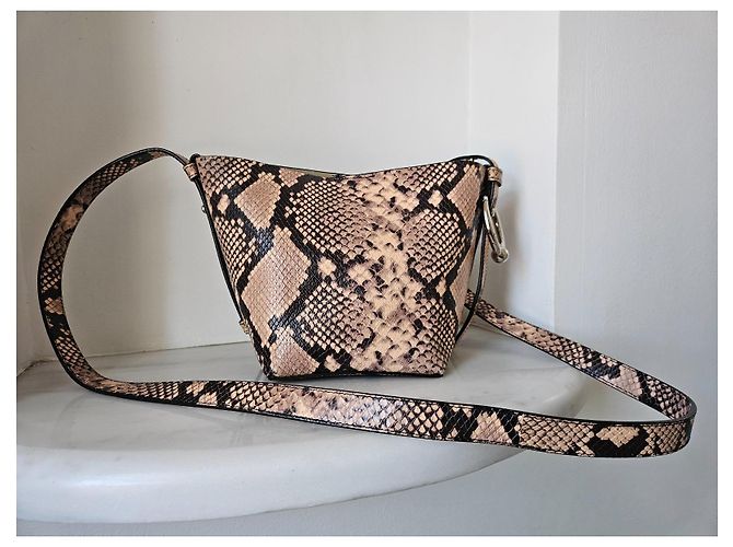 Borsa a mano Rebecca Minkoff in pelle rosa salmone - vista 2