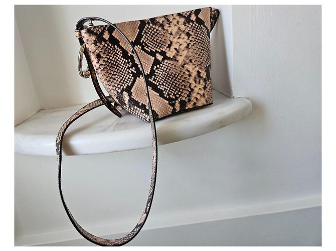 Borsa a mano Rebecca Minkoff in pelle rosa salmone - vista 7