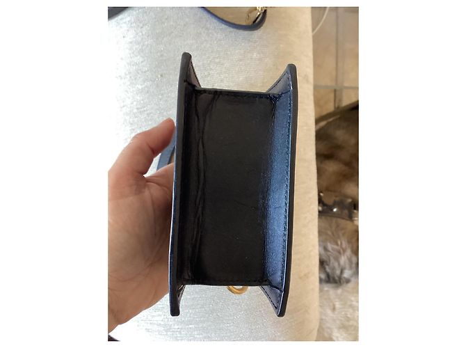 Borsa a mano Jacquemus in pelle nera Nero - vista 9