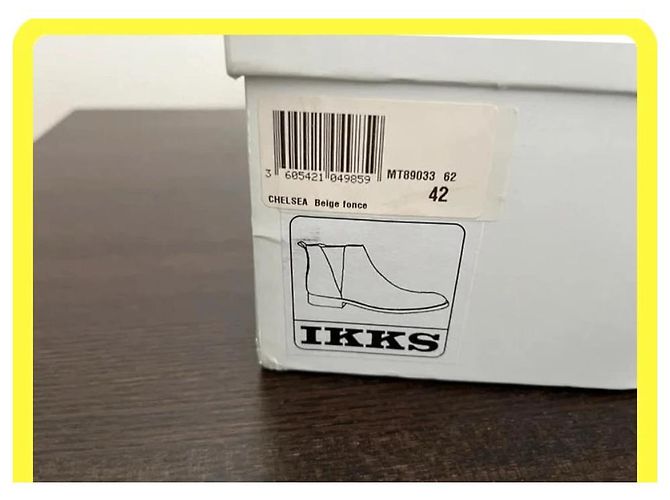 Scarpe Ikks per Uomo in Nuovo Stato senza Etichetta - vista 2