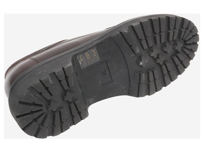 Autre Marque Brown Derby Schuhe - Größe EU 38 (UK 5) Braun - Ansicht 6