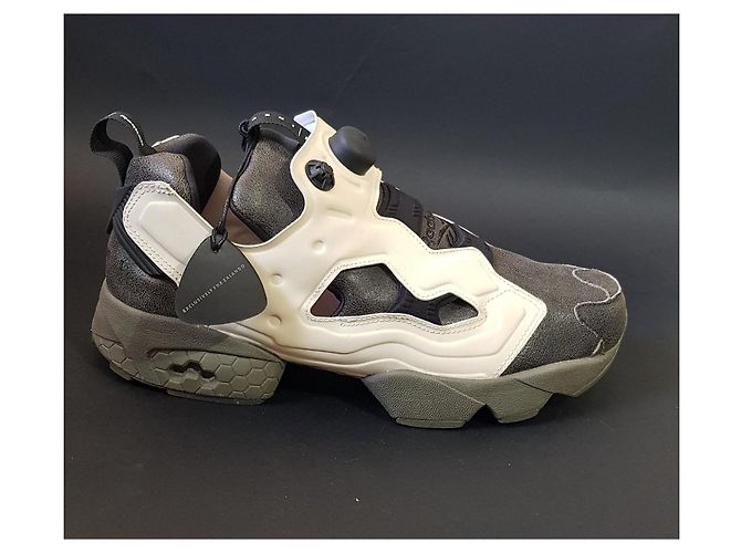Sneakers Marni x Reebok in pelle multicolore - vista 2