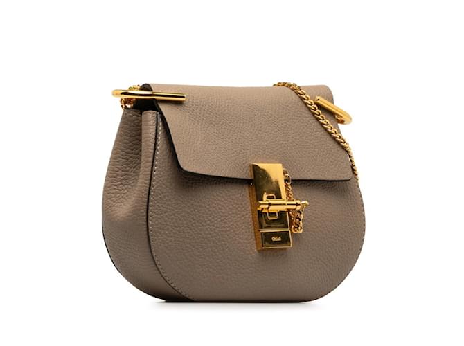 Borsa a Spalla Chloé Drew Chain D'oro - vista 2