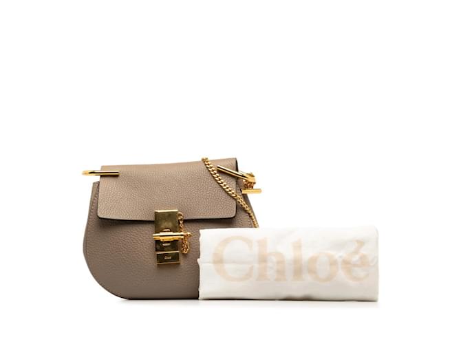 Borsa a Spalla Chloé Drew Chain D'oro - vista 9
