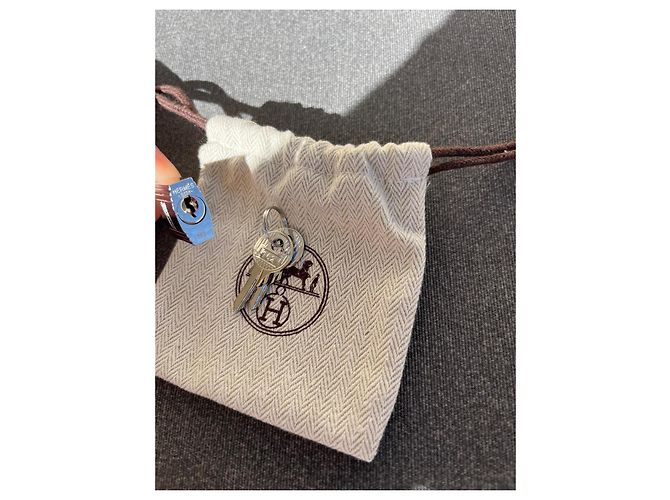 Autre Marque Lucchetto Hermès 162 Argento Metallo - vista 2