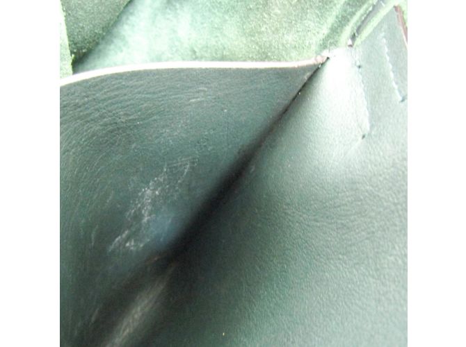 Céline Celine Big Bag Damen Leder Schultertasche Khaki - Ansicht 14