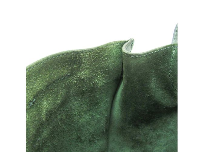 Céline Celine Big Bag Damen Leder Schultertasche Khaki - Ansicht 15