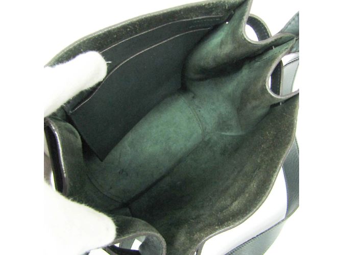 Céline Celine Big Bag Damen Leder Schultertasche Khaki - Ansicht 3