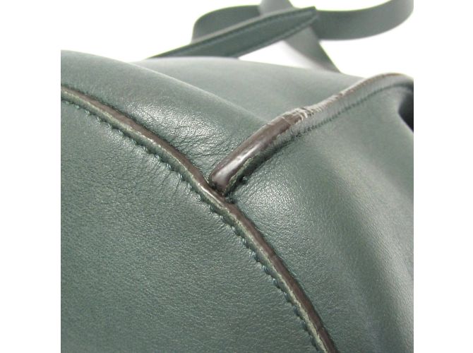 Céline Celine Big Bag Damen Leder Schultertasche Khaki - Ansicht 5