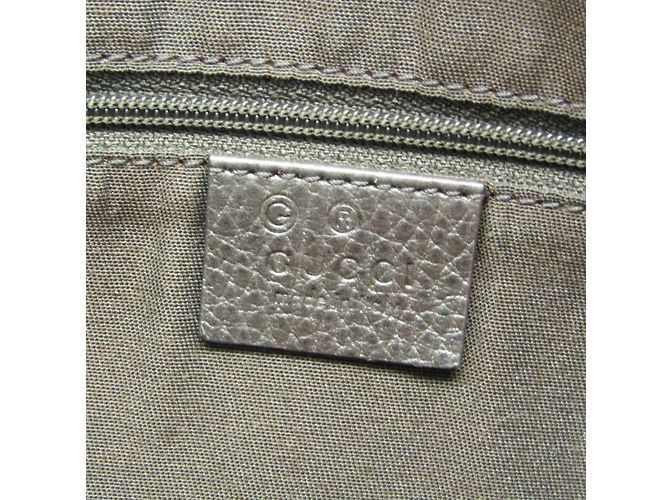 Borsa tote Gucci GG Crystal Beige Marrone scuro - vista 11