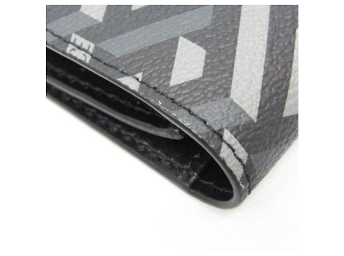 Portafoglio Tri-Fold La Greca di Versace Marrone Nero - vista 8