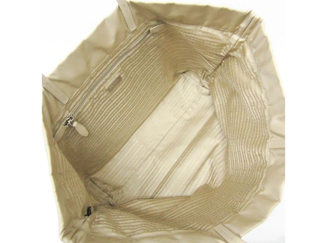 Prada RE-NYLON Damen Tote Bag Beige - Ansicht 3