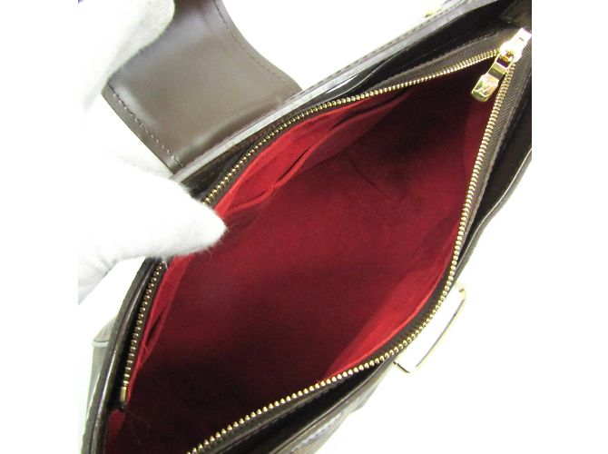 Borsa a spalla Louis Vuitton Damier Sistine MM N41541 per donne Damier ebene - vista 3