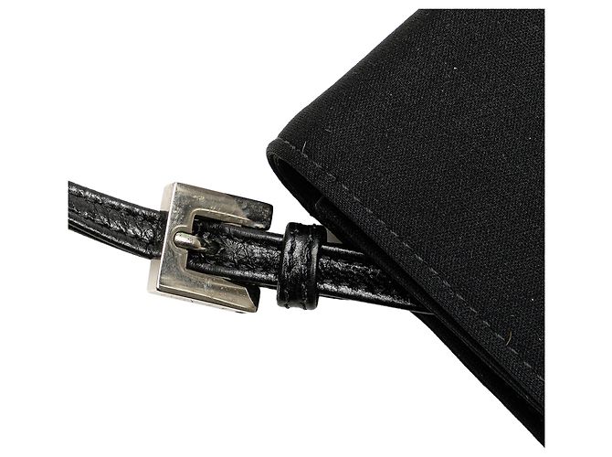 Fendi Mini Nylon FF Lock Crossbody Nero - vista 10