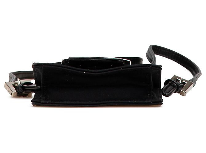 Fendi Mini Nylon FF Lock Crossbody Nero - vista 3