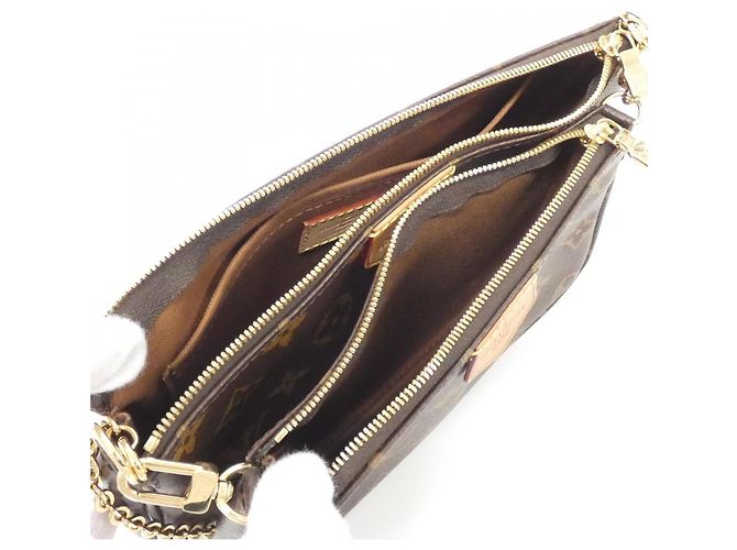 Louis Vuitton Multi Pochette Accessori Marrone - vista 5