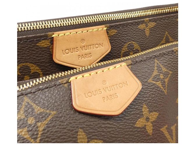 Louis Vuitton Multi Pochette Accessori Marrone - vista 6