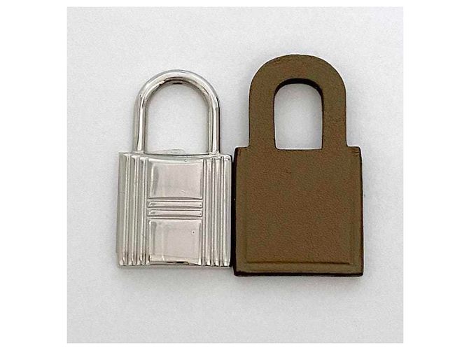 Hermès Pendientes Hermes O'Kelly Castaño Plata - vista 7