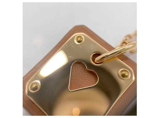 Hermès Collar Hermes como Doucour PM Castaño Dorado - vista 5