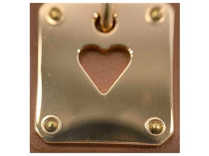 Hermès Collar Hermes como Doucour PM Castaño Dorado - vista 6
