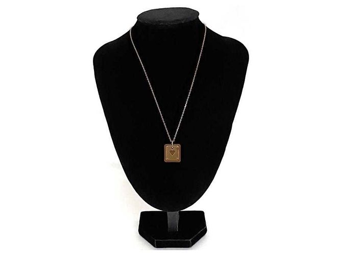 Hermès Collar Hermes como Doucour PM Castaño Dorado - vista 9
