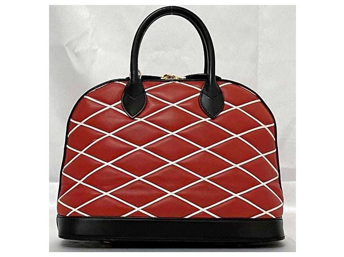 Borsa Alma PM Louis Vuitton Nero Rosso - vista 4