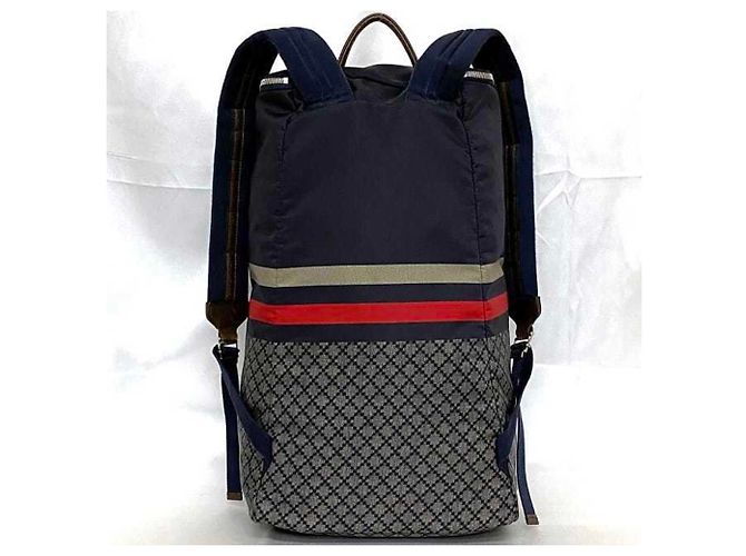 Zaino Gucci Diamante Marrone Blu navy - vista 5