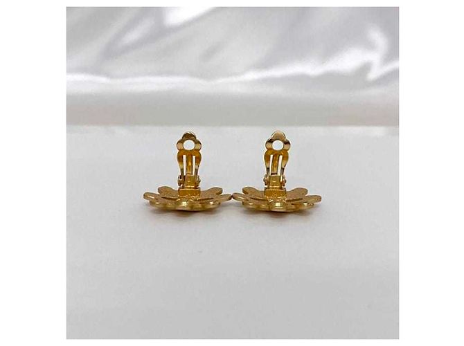 Orecchini a clip dorati Chanel D'oro - vista 5