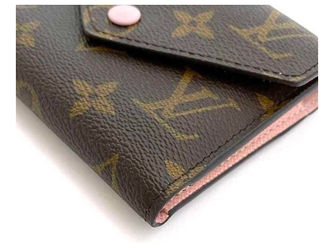 Billetera plegable Louis Vuitton Castaño Rosa Monograma - vista 5