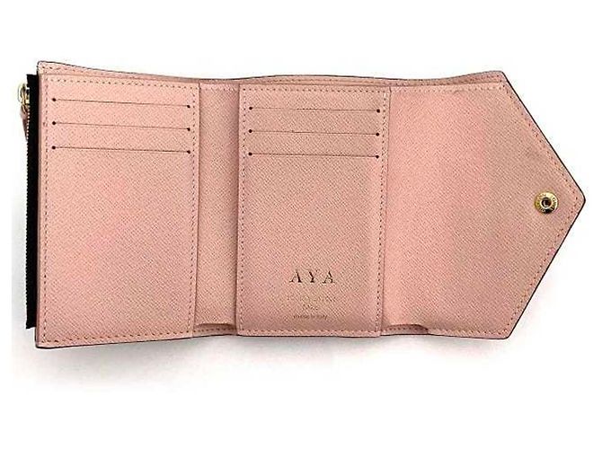 Billetera plegable Louis Vuitton Castaño Rosa Monograma - vista 7