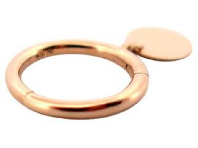 NUOVO ORECCHINO MONO VANRYCKE MINI CREOLE MARRAKECH IN ORO ROSA D'oro - vista 2