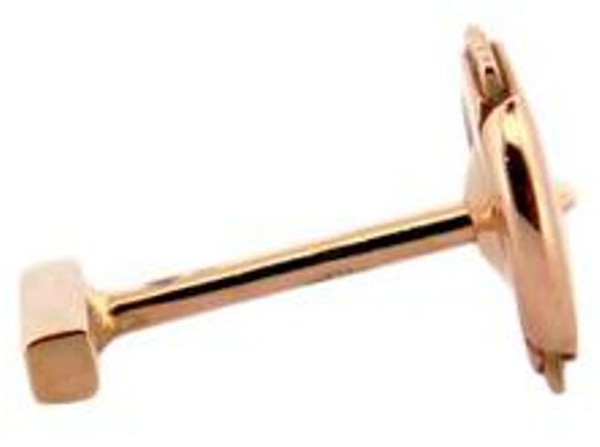NUOVA ORECCHINO MONO VANRYCKE MEDELLIN S ORO ROSA 18K DIAMANTI D'oro - vista 2