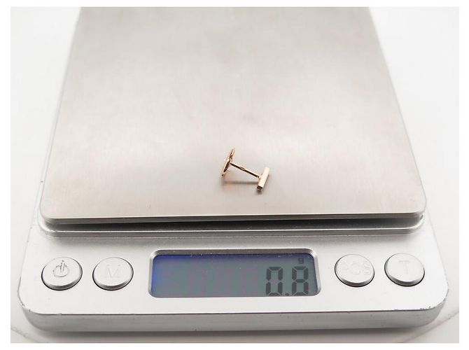 NUOVA ORECCHINO MONO VANRYCKE MEDELLIN S ORO ROSA 18K DIAMANTI D'oro - vista 8