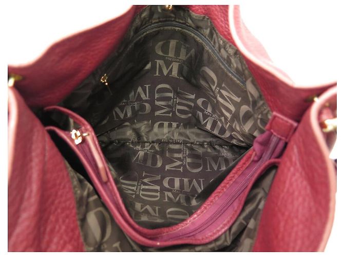 BOLSA DE MÃO MAC DOUGLAS KENTUCKY ROMO T M HOBO DE COURO BORDEAUX - vista 10