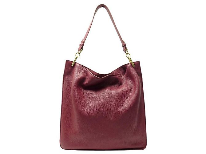 BOLSA DE MÃO MAC DOUGLAS KENTUCKY ROMO T M HOBO DE COURO BORDEAUX - vista 2