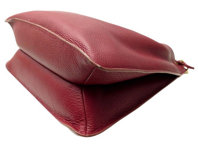 BOLSA DE MÃO MAC DOUGLAS KENTUCKY ROMO T M HOBO DE COURO BORDEAUX - vista 4
