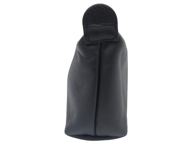 NOVE CASE COSMETICHE + PORTA-CARD LONGCHAMP LE PLIAGE XTRA CUOIO NERO - vista 4