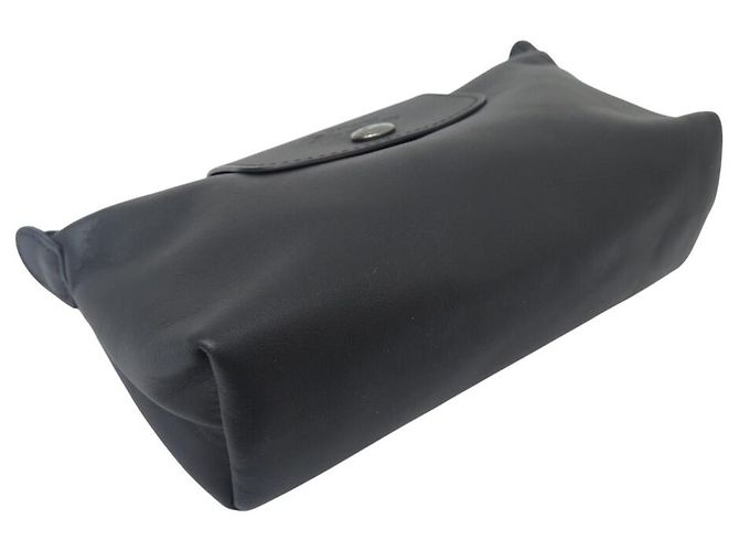 NOVE CASE COSMETICHE + PORTA-CARD LONGCHAMP LE PLIAGE XTRA CUOIO NERO - vista 5
