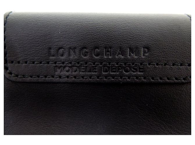 NOVE CASE COSMETICHE + PORTA-CARD LONGCHAMP LE PLIAGE XTRA CUOIO NERO - vista 9