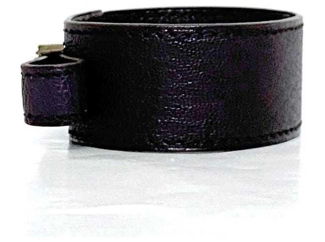 Hermès Bracciale Hermes Artemis in pelle viola Porpora - vista 3