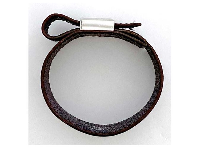 Hermès Bracciale Hermes Artemis in pelle viola Porpora - vista 5